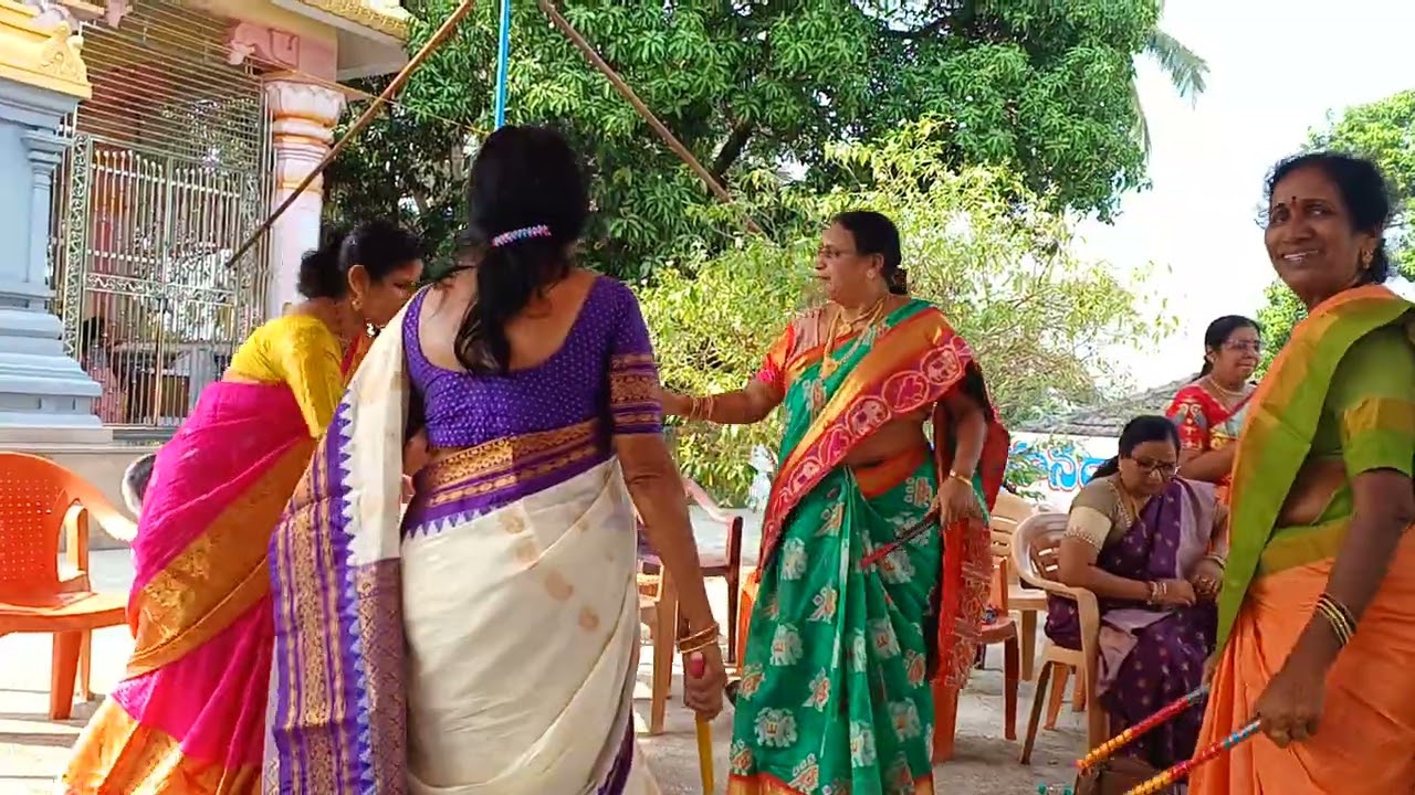 🎊SRUTHI CREATIONS 🎊🛕VEMULAVADA TEMPLE3RD NOV2024 LIVE💫 KOLATAM  💫PROGRAMME 🎊(5)