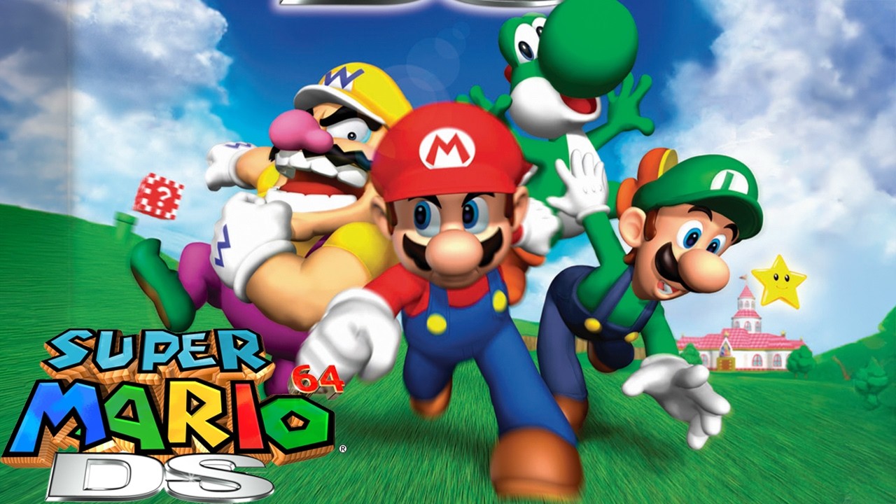 Super Mario 64 DS - Full Game 100% Walkthrough