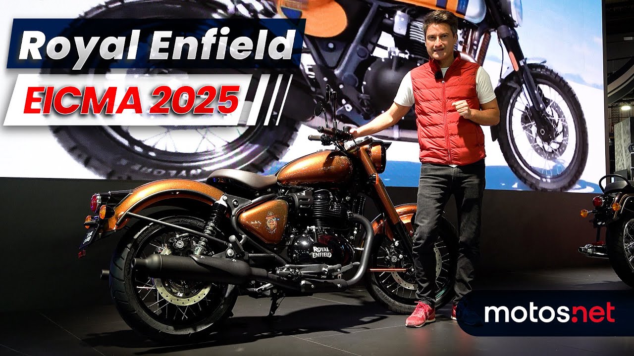 🤩 Royal Enfield 2026 | Todas las novedades del EICMA 2025 / Salón de Milán / Reportaje / motos.net