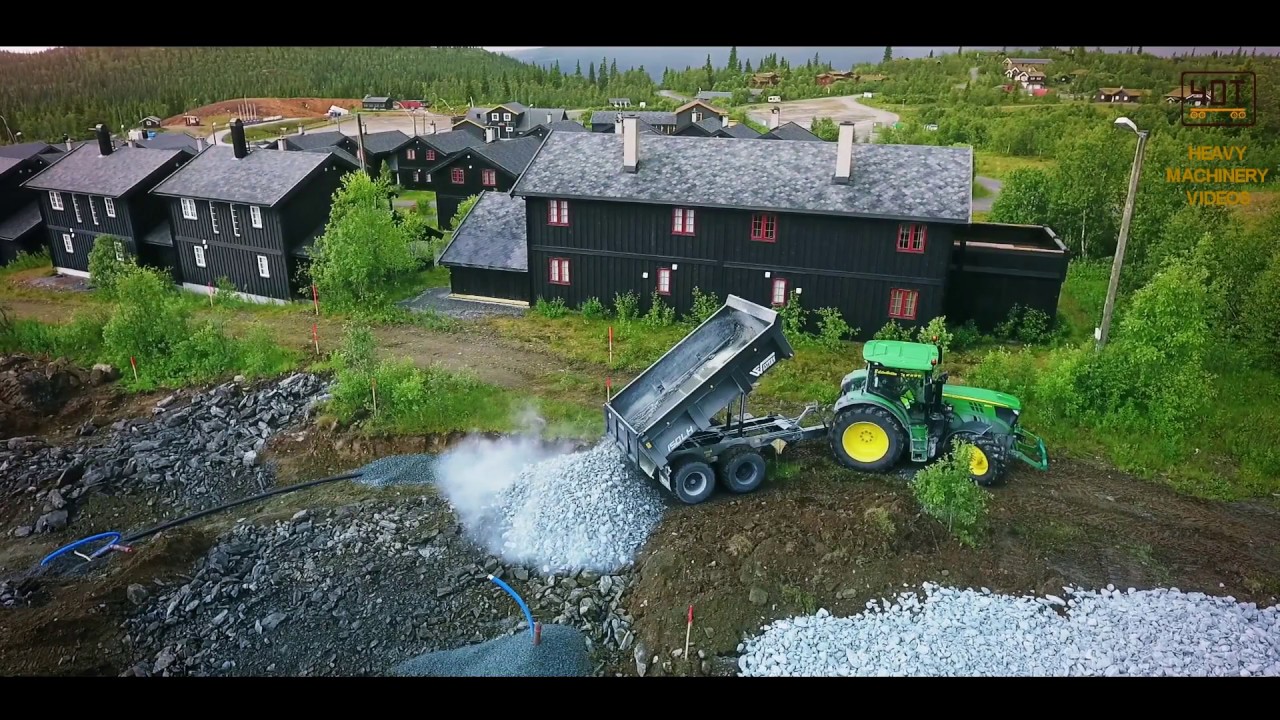 Priekaba sunkiems kroviniams, traktorinė statybinė priekaba, damperis, Hardox kebulas
