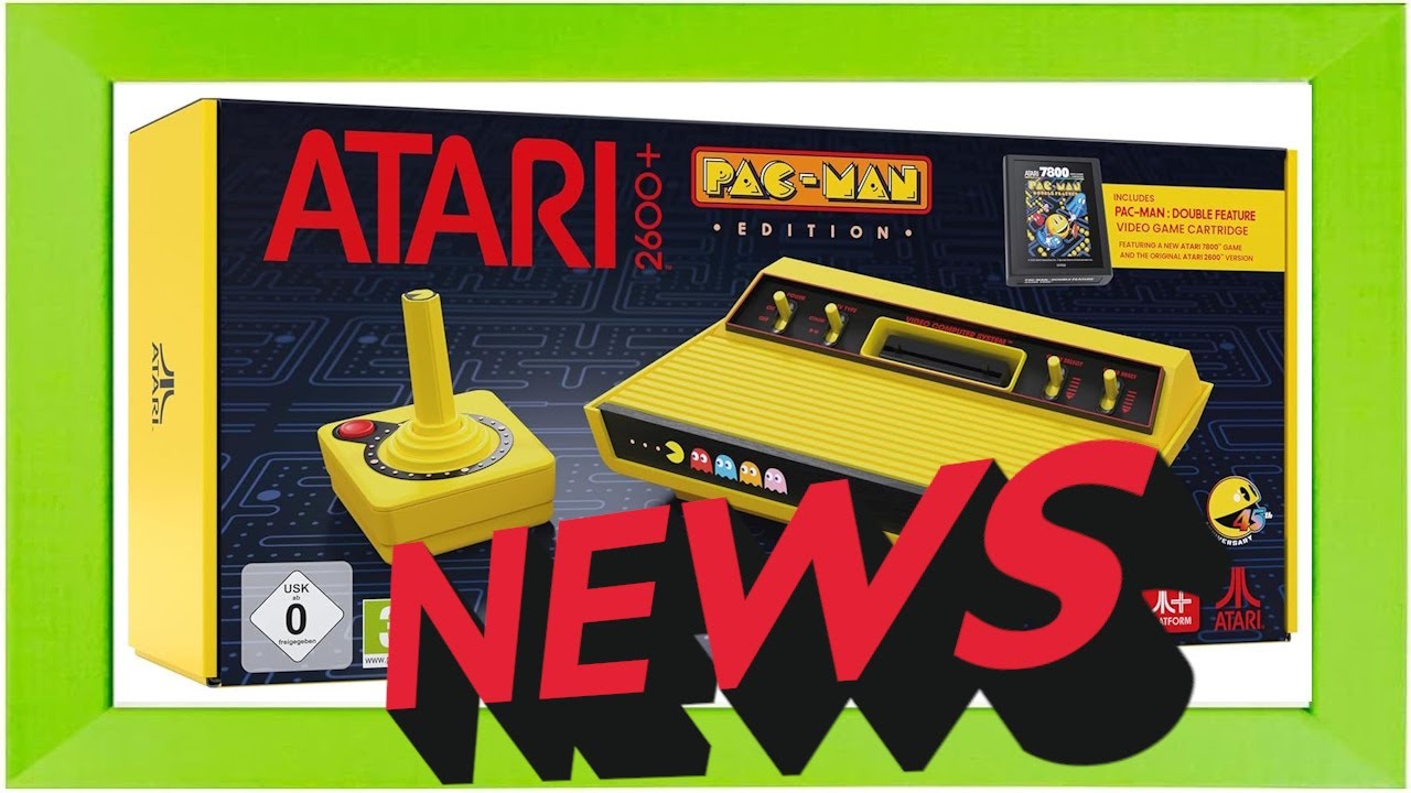 Pac-Man wird 45! | Atari 2600+ Pac-Man Edition | Neue 2600 und 7800 Games | Atari Retro News