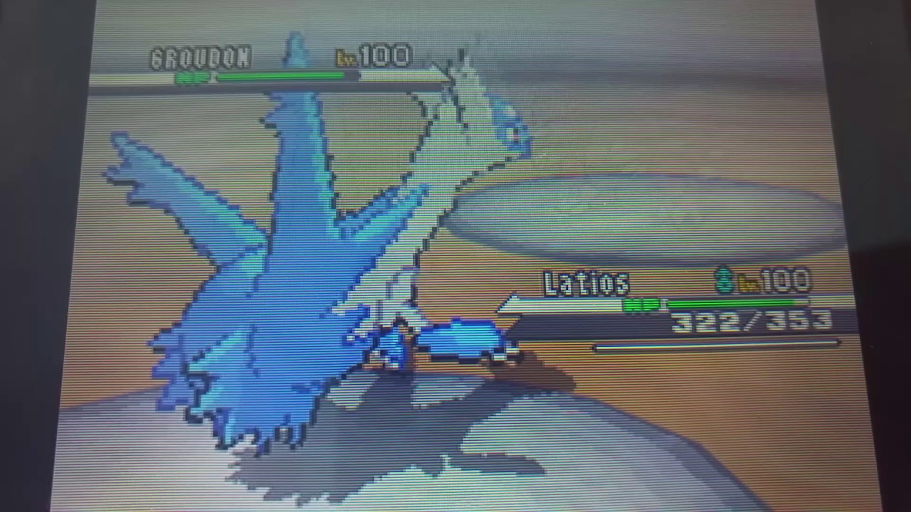 Pok&eacute;mon Black and White: Battle of Legends (Latios sweep!)