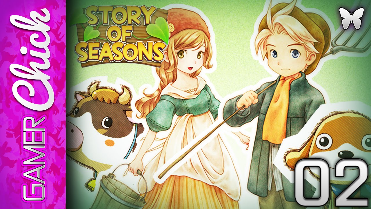 ❋ Story of Seasons - Gameplay/Walkthrough [Part 2 Farmer Training!] (3DS) w/ GamerChick