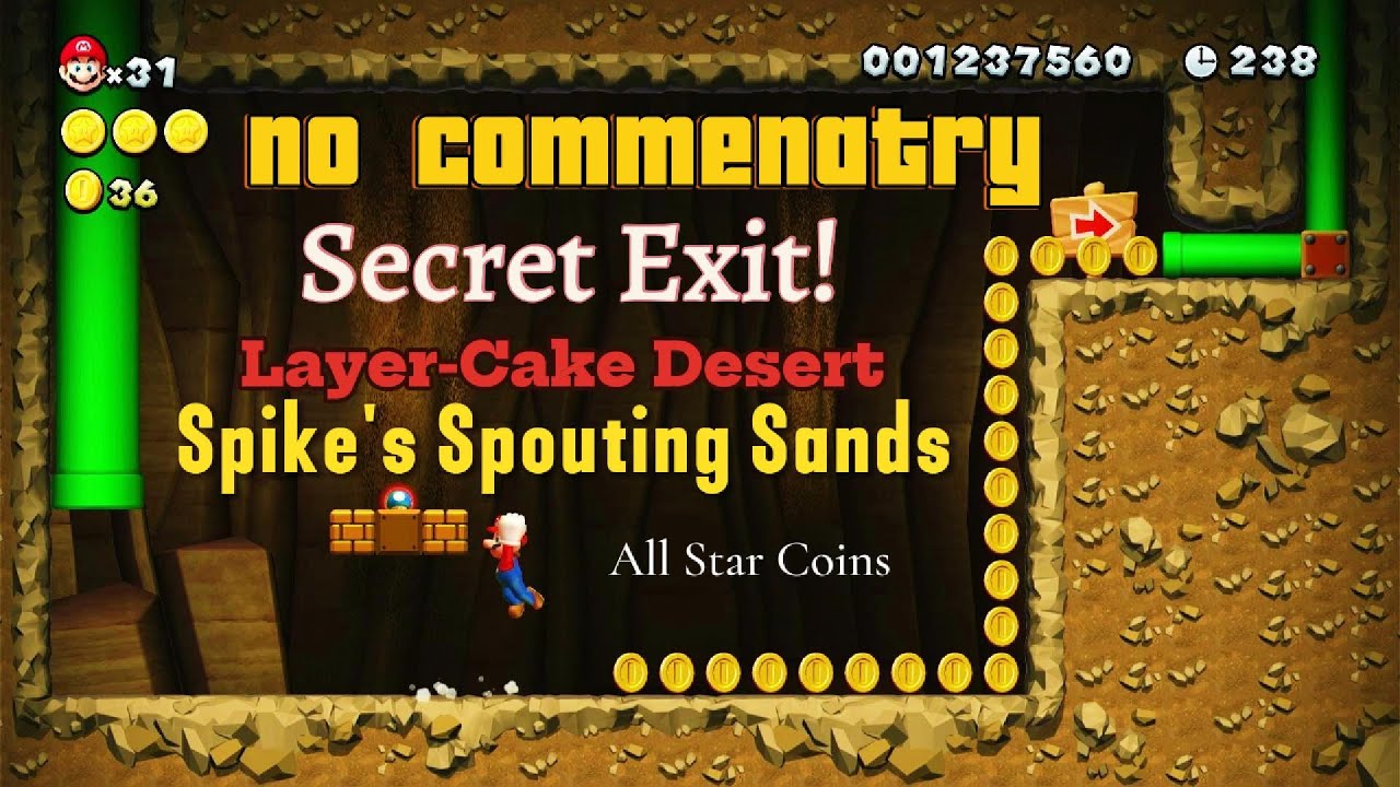 SPIKE'S SPOUTING SANDS! All Star Coins + Secret Exit