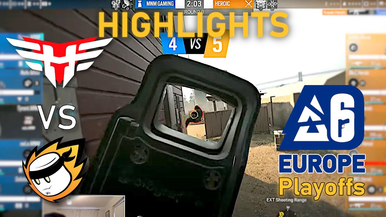 DESTROYED! Heroic vs MnM - HIGHLIGHTS - Playoffs - EUL 2023 Stage 1 - R6 Esport