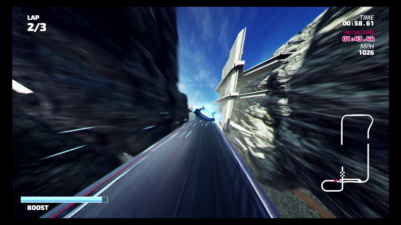 Быстрый RMX - Режим атаки времени - Zvil Raceway (Гиперзвуковой) - 1: 39.48