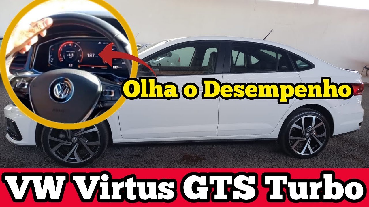 Esse Sedan &Eacute; Bom? Avalia&ccedil;&atilde;o VW Virtus GTS 1.4 2021