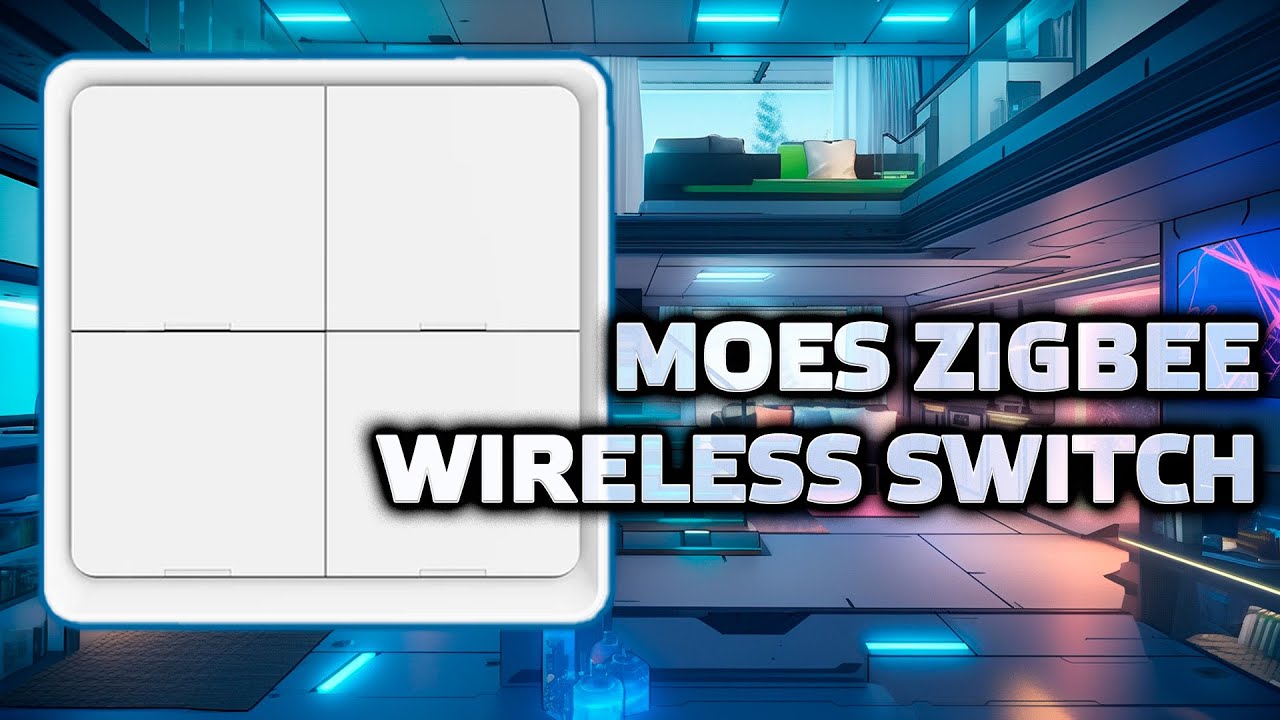 Moes - zigbee выключатель на 4 клавиши для Tuya Smart, интеграция в Home Assistant