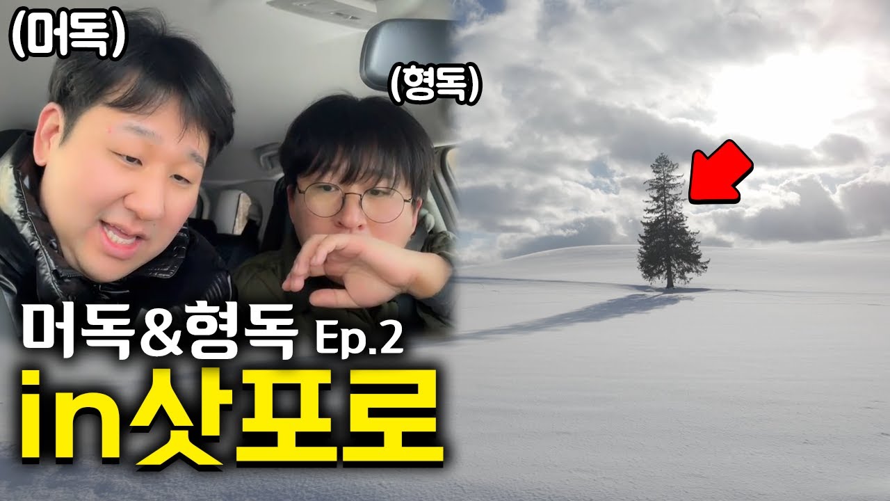 나무 한 그루 보려고 1,400km 날아간 친형제 (삿포로 Ep.2)