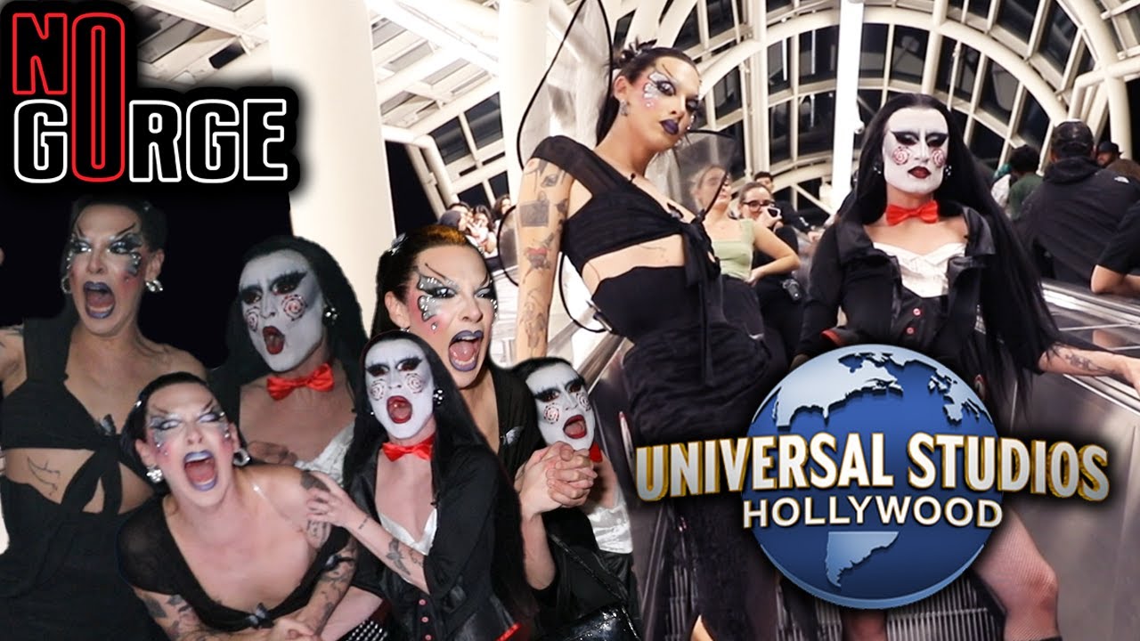 Violet and Gottmik Get Haunted at Halloween Horror Nights | No Gorge