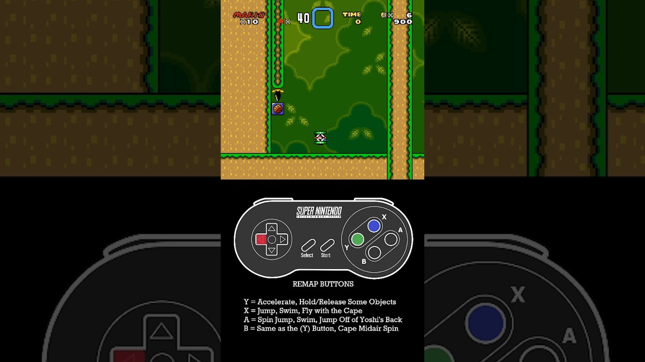 Mario Kaizo Tips - Flick Spring Jump (Midair) | #tips #kaizomario