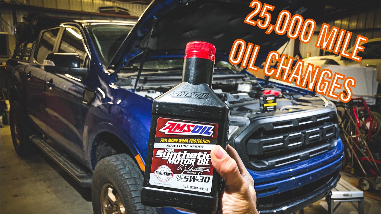 Как заменить масло в Ford Ranger 2019-2021 годов (замена масла AMSOIL)