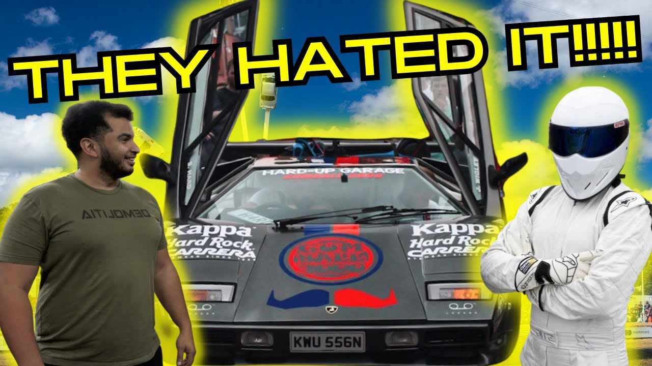 Tavarish and the Stig Roast my Fake Lambo that we snuck in to Goodwood Festival of Speed!
