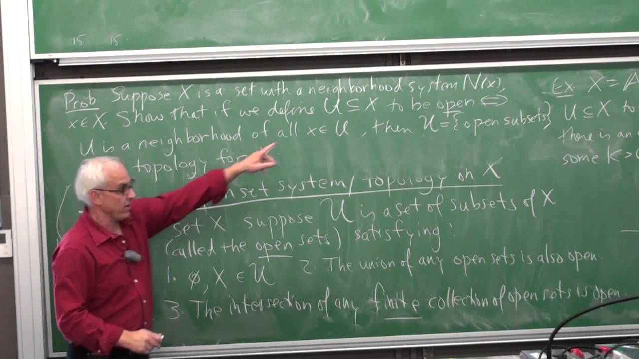 Topological spaces and manifolds | Differential Geometry 24 | NJ Wildberger