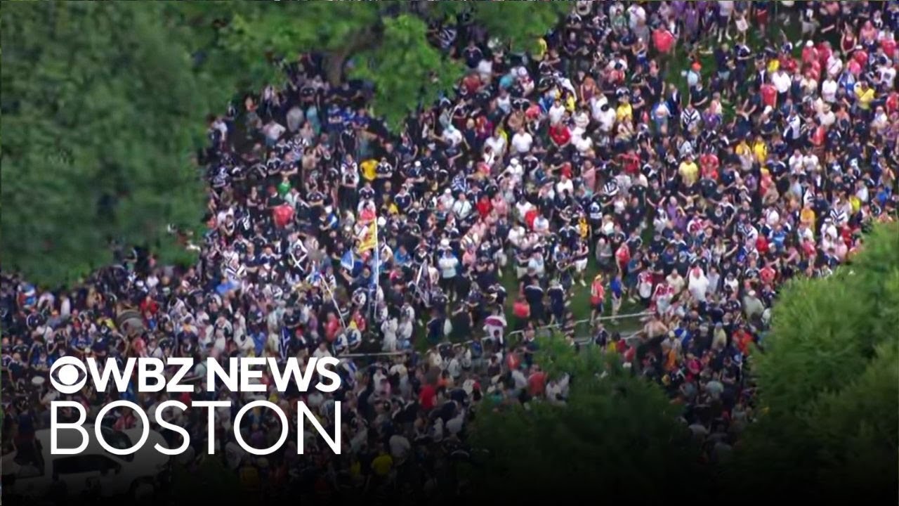 Scotland fan celebrations continue in Boston after World Cup win