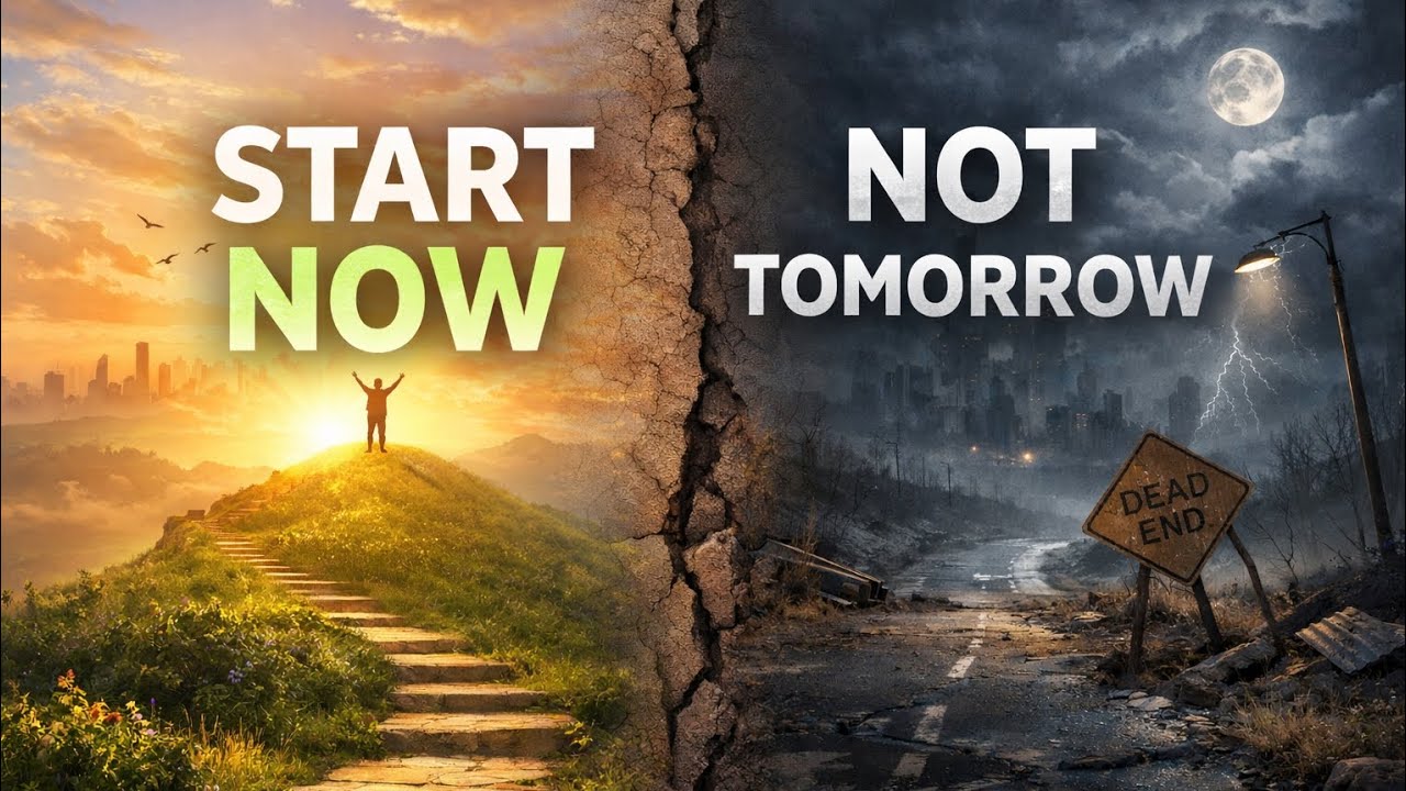 Start Now, Not Tomorrow| “Your future won’t wait—why should you?”