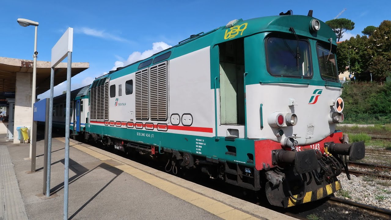 R11759 train ride from Firenze Santa Maria Novella to Siena.