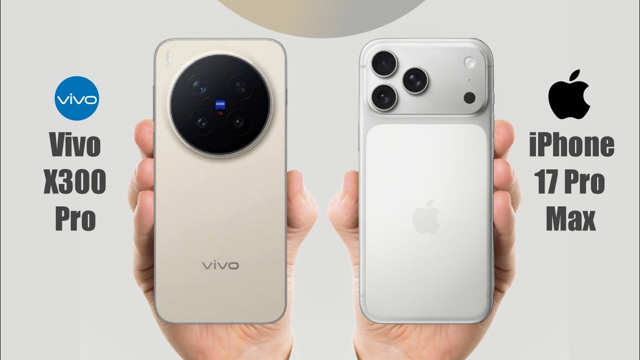 Vivo X300 Pro vs iPhone 17 Pro Max