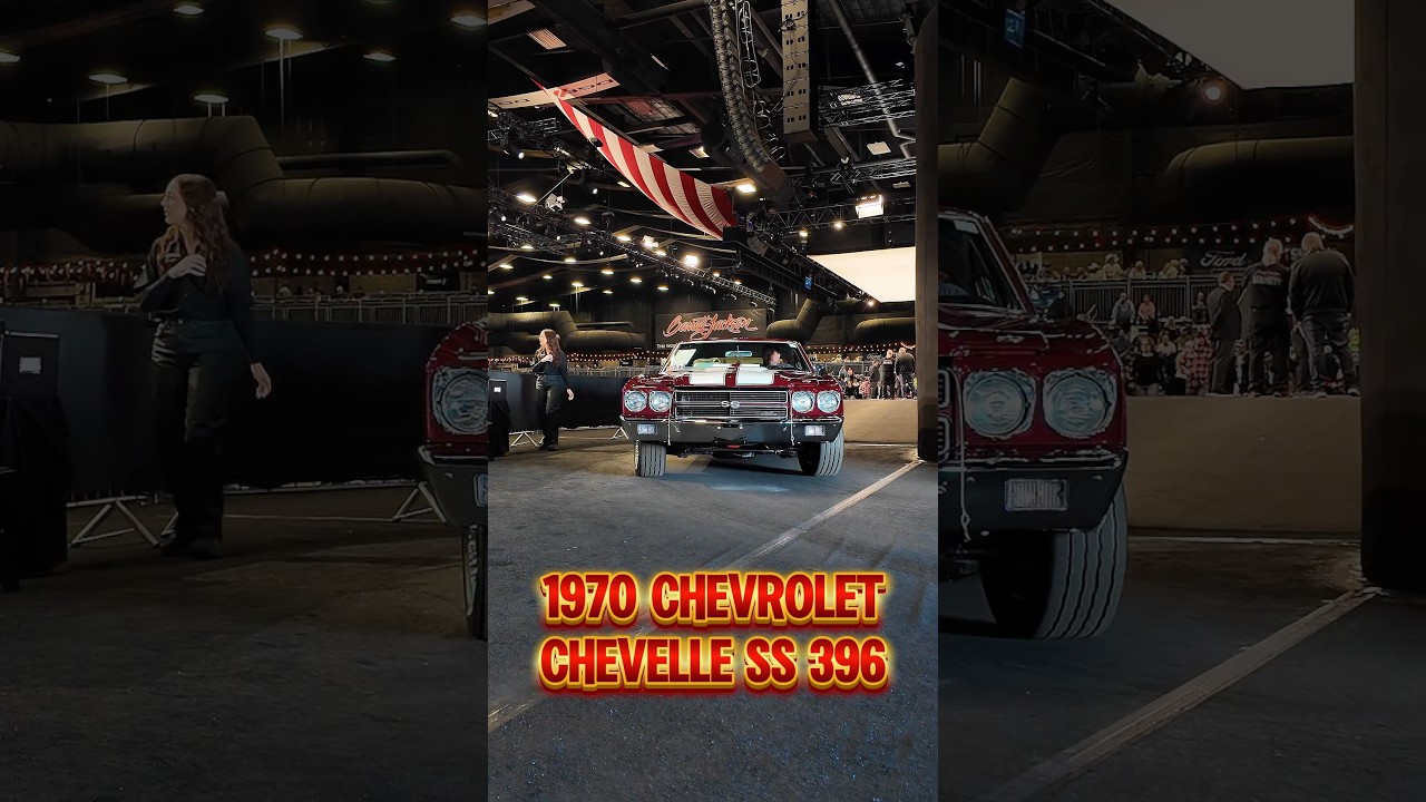 1970 Chevrolet Chevelle SS 396. #shorts #classiccarauction #barrettjackson #chevroletchevelle