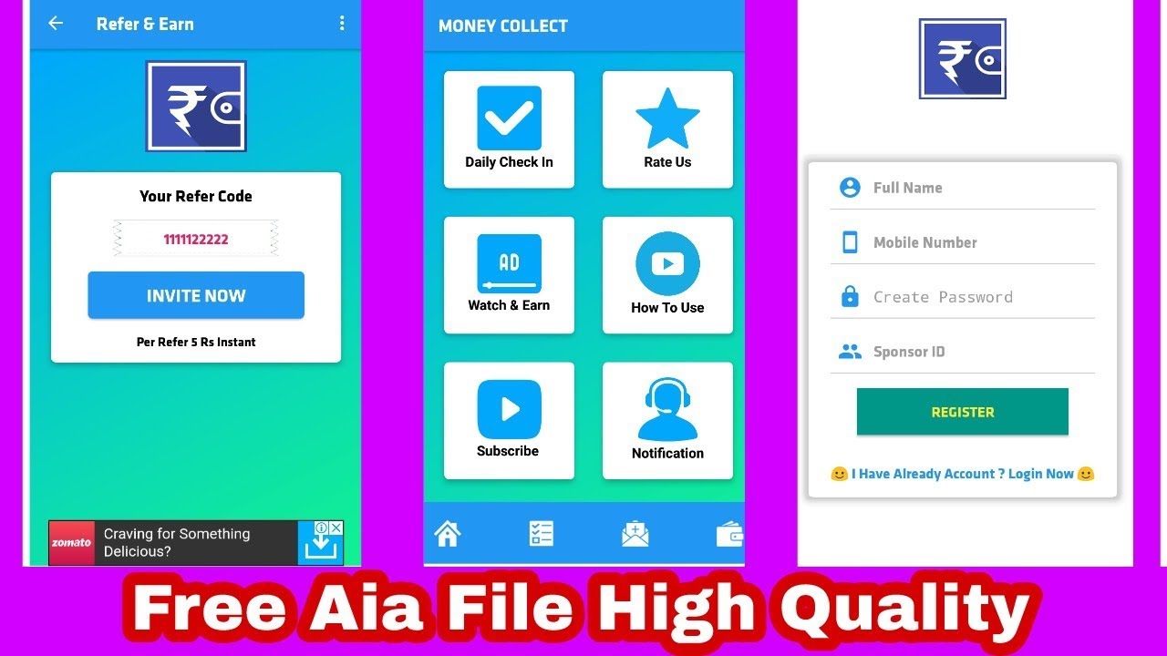 New Best  Earning App Makeroid Aia File 2018