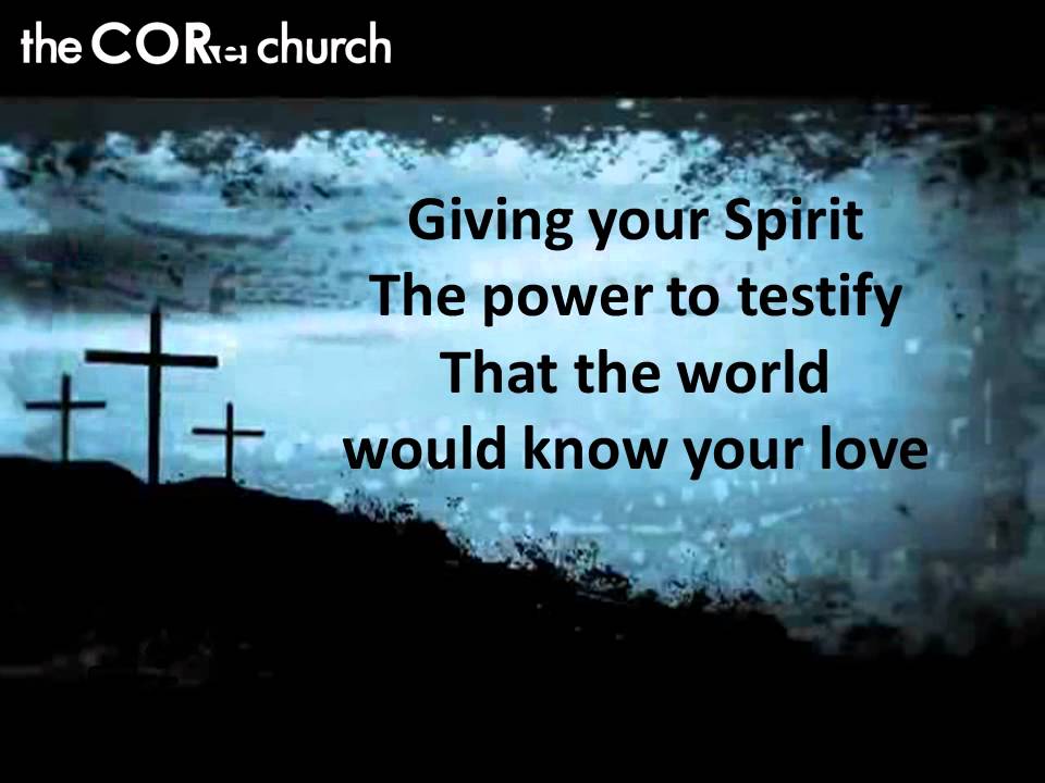I Surrender All by Brian Rhodes and the Cause Community Church with lyrics