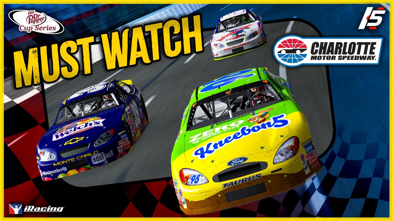 Gen 4 - Charlotte - iRacing NASCAR Gameplay