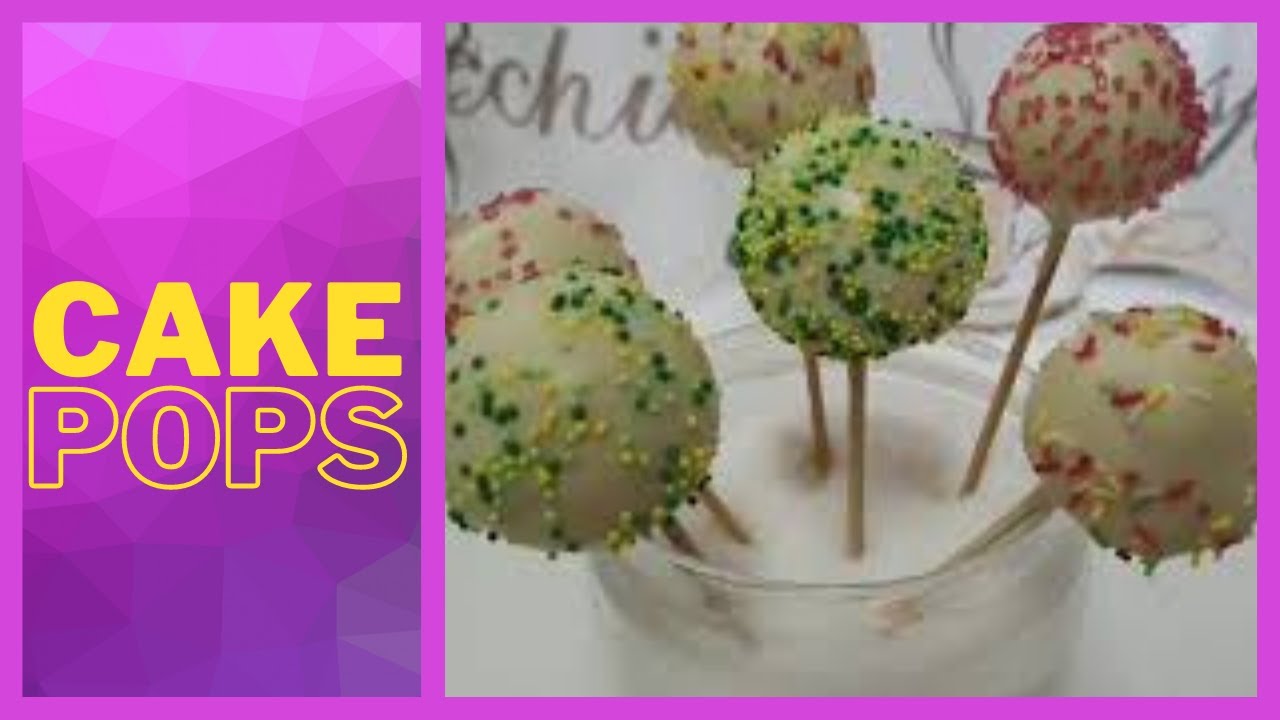 CAKE POPS / thermomix #cakepops #piruletas #thermomix