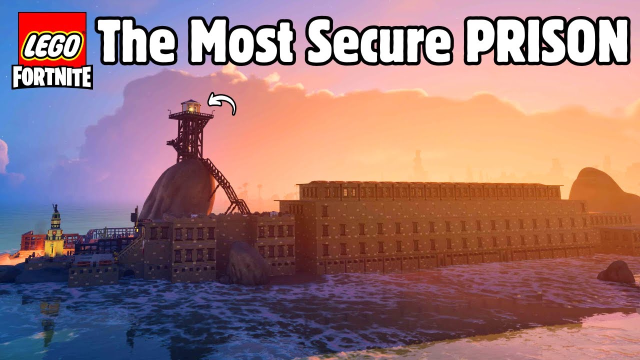 Lego Fortnite's MOST SECURE Prison Build Tour