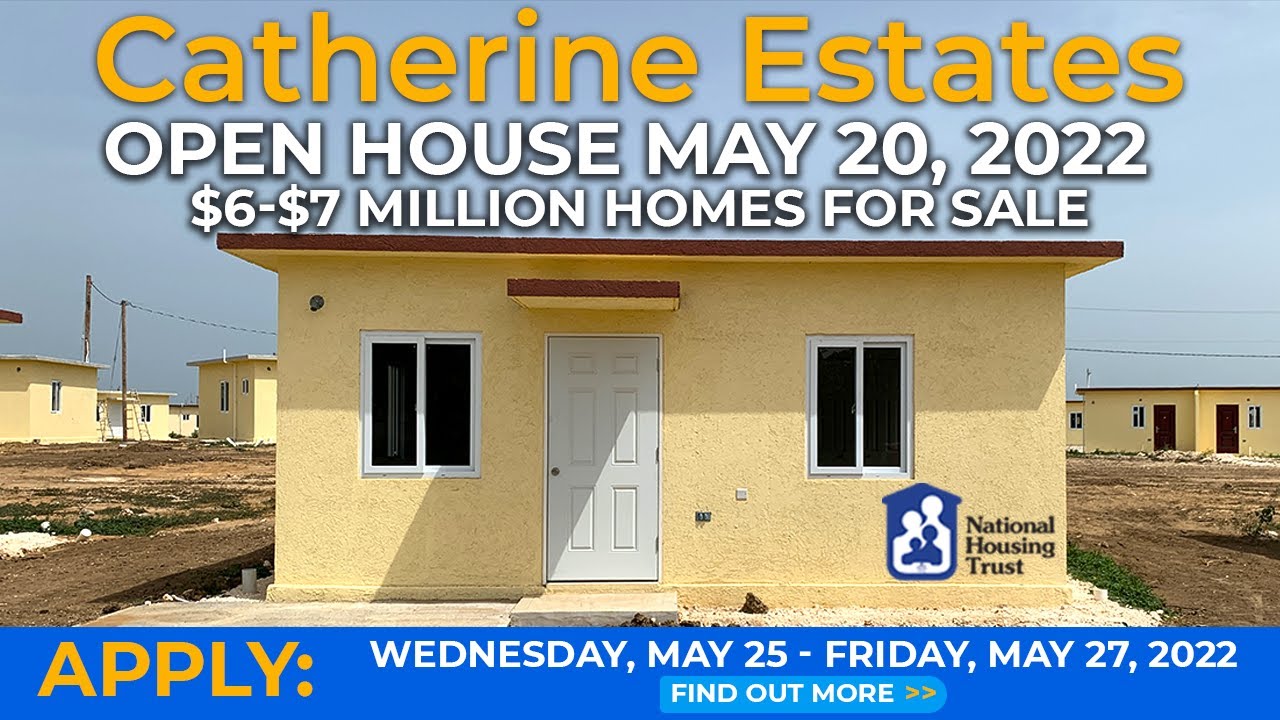 Catherine Estates Open House May 2022 | New NHT Updates | NHT Upcoming Schemes 2022 |New NHT Schemes