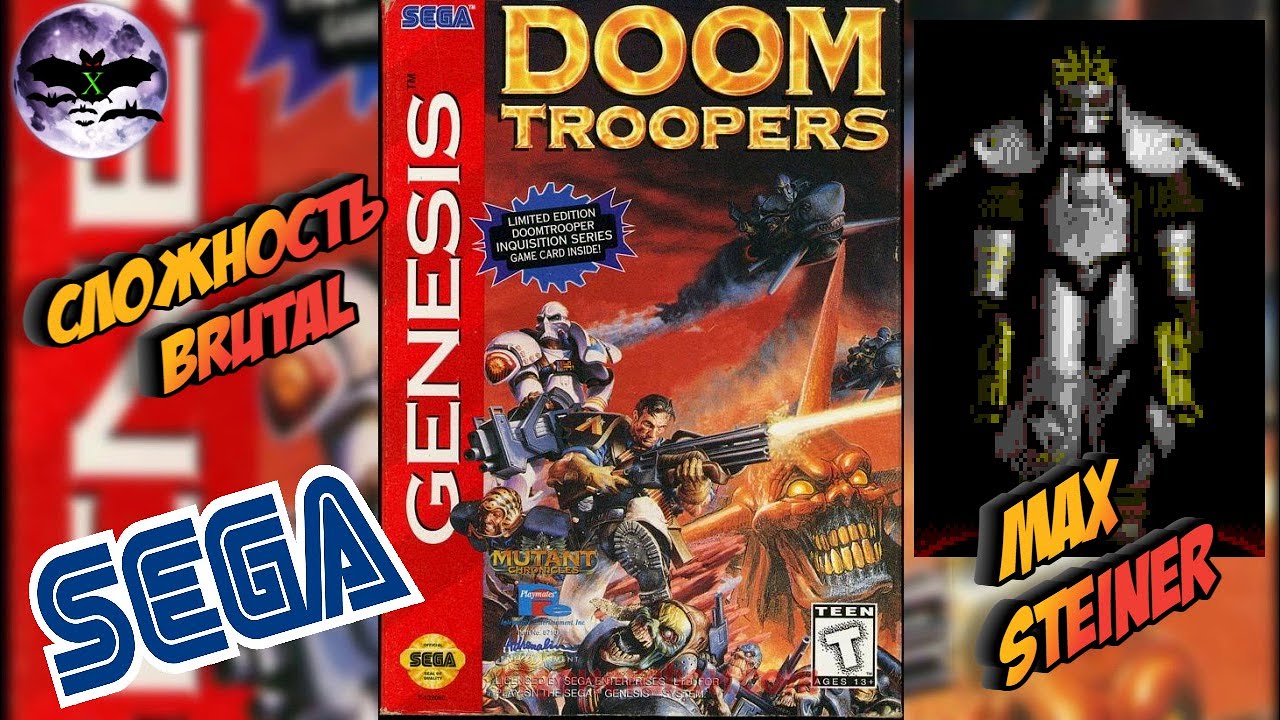 Doom Troopers прохождение [Brutal] Max | Игра (SEGA Genesis, Mega Drive) Стрим RUS