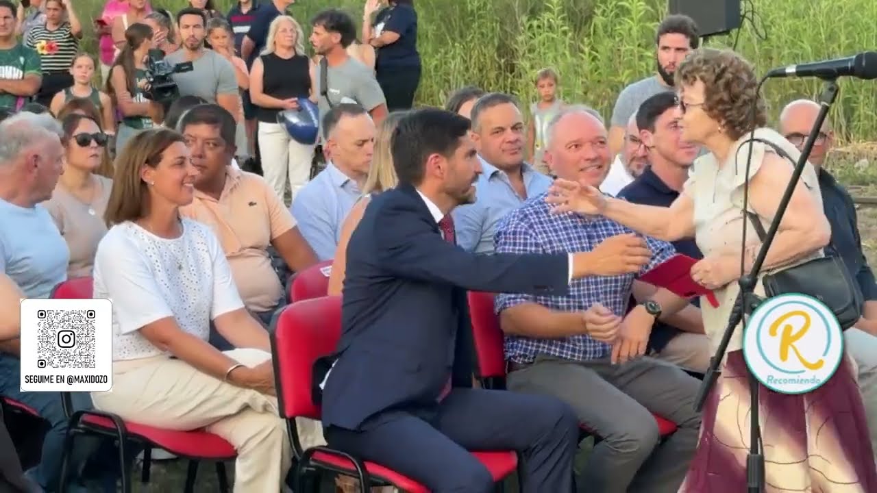 INAUGURACION CICLOVIA SUR EN LA CIUDAD DE LAGUNA PAIVA - GESTION ELVIO COTTERLI