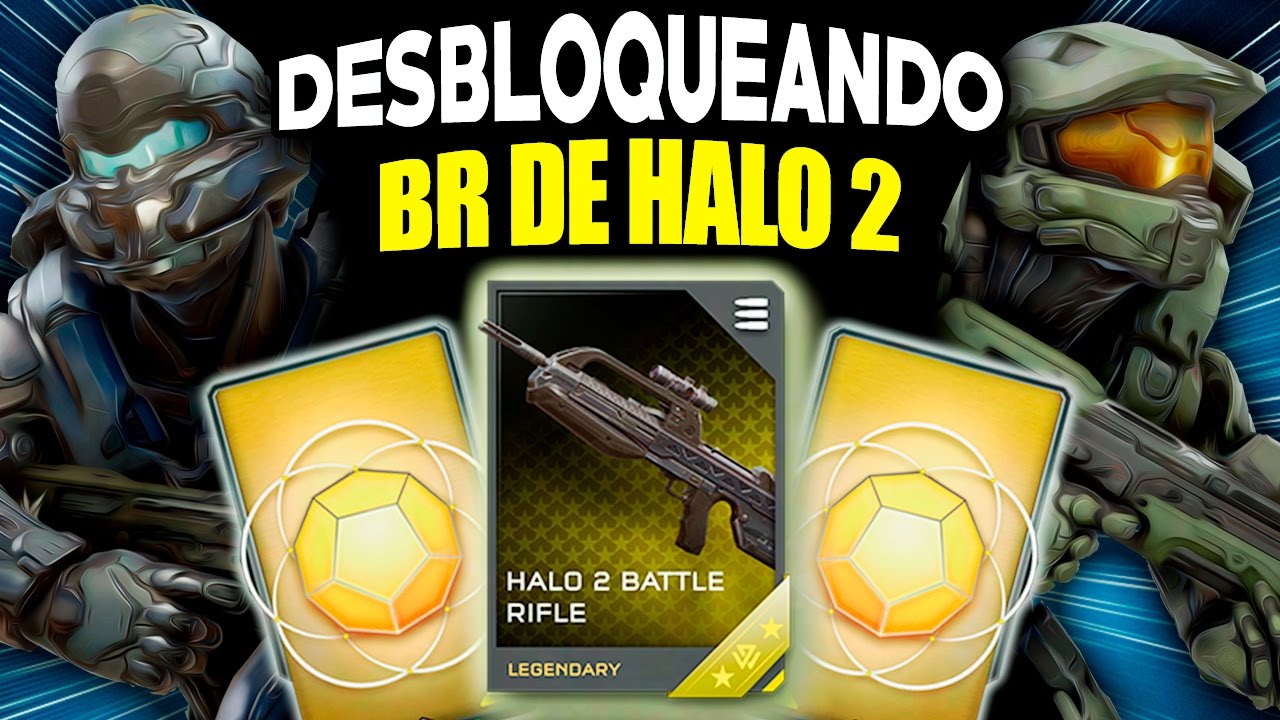 HALO 5 - DESBLOQUEANDO EL RIFLE DE BATALLA DE HALO 2 ¡LEGENDARIO!