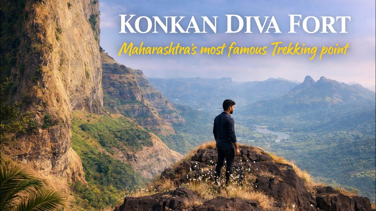 Konkandiva Fort Trekking Journey | Explore Maharashtra Offbeat Forts🚩🚩