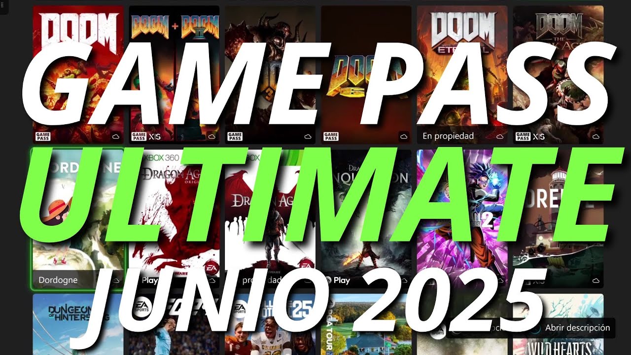 XBOX GAME PASS ULTIMATE - JUNIO 2025 - Todo el catálogo #GamePassUltimate
