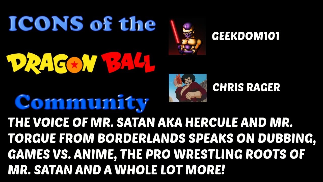 CHRIS RAGER Interview: The VOICE of Mr. Satan speaks! Anime, Games, Voice Acting + More!