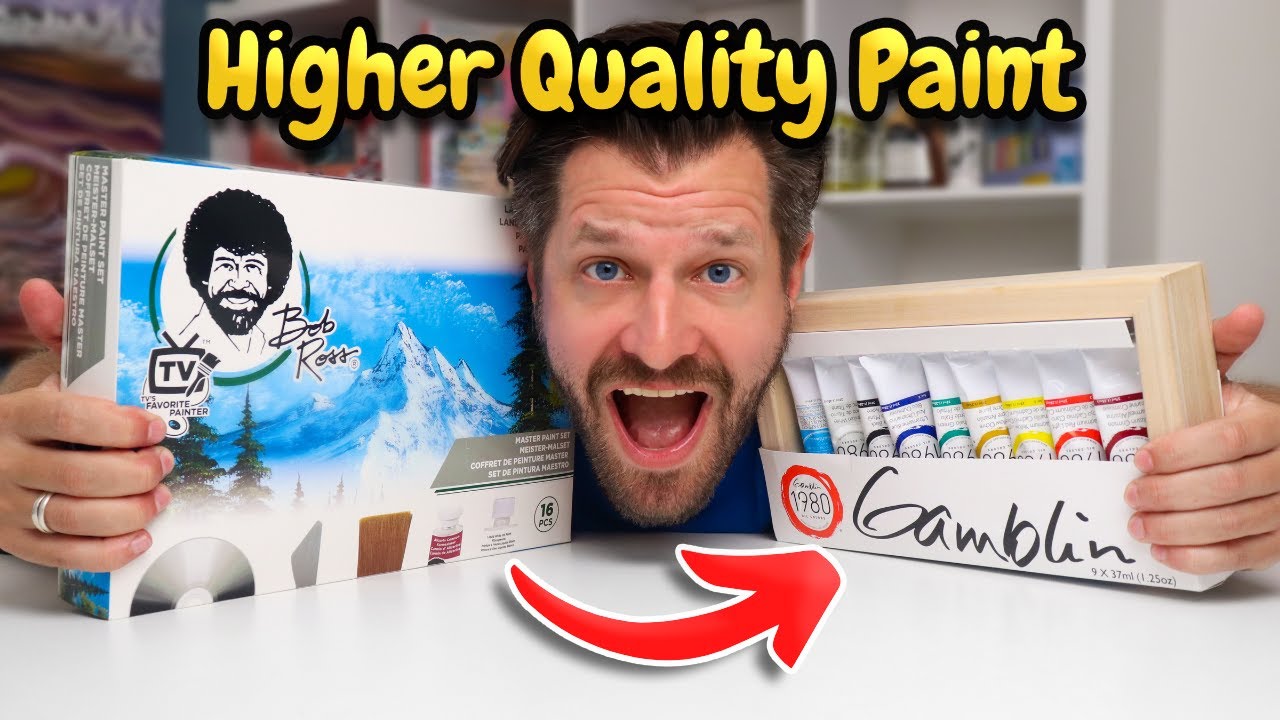 The Best Alternative To Bob Ross Oil Paints!