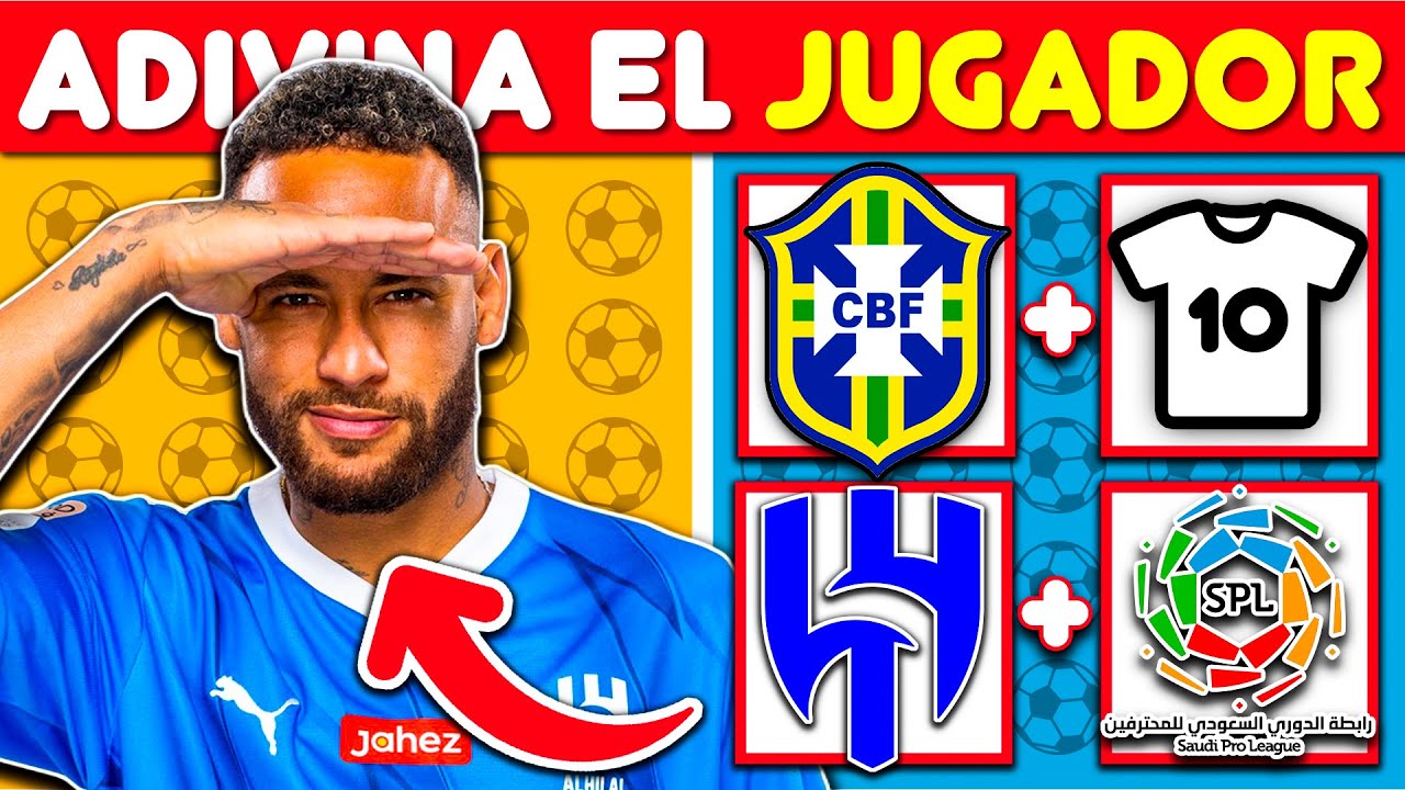 ADIVINA el JUGADOR ⚽ ADIVINA el FUTBOLISTA por CLUB + NACIONALIDAD + DORSAL + LIGA ⚽