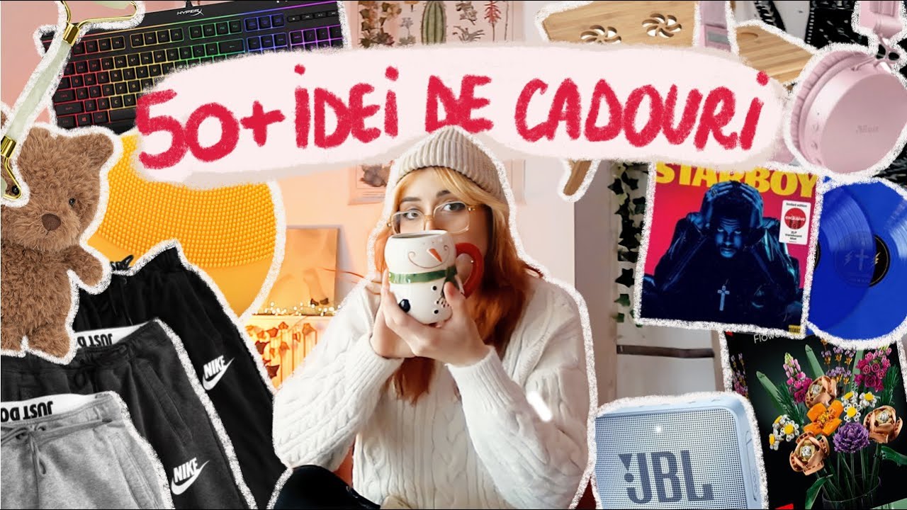 +50 idei de cadouri de Crăciun (pentru oricine)