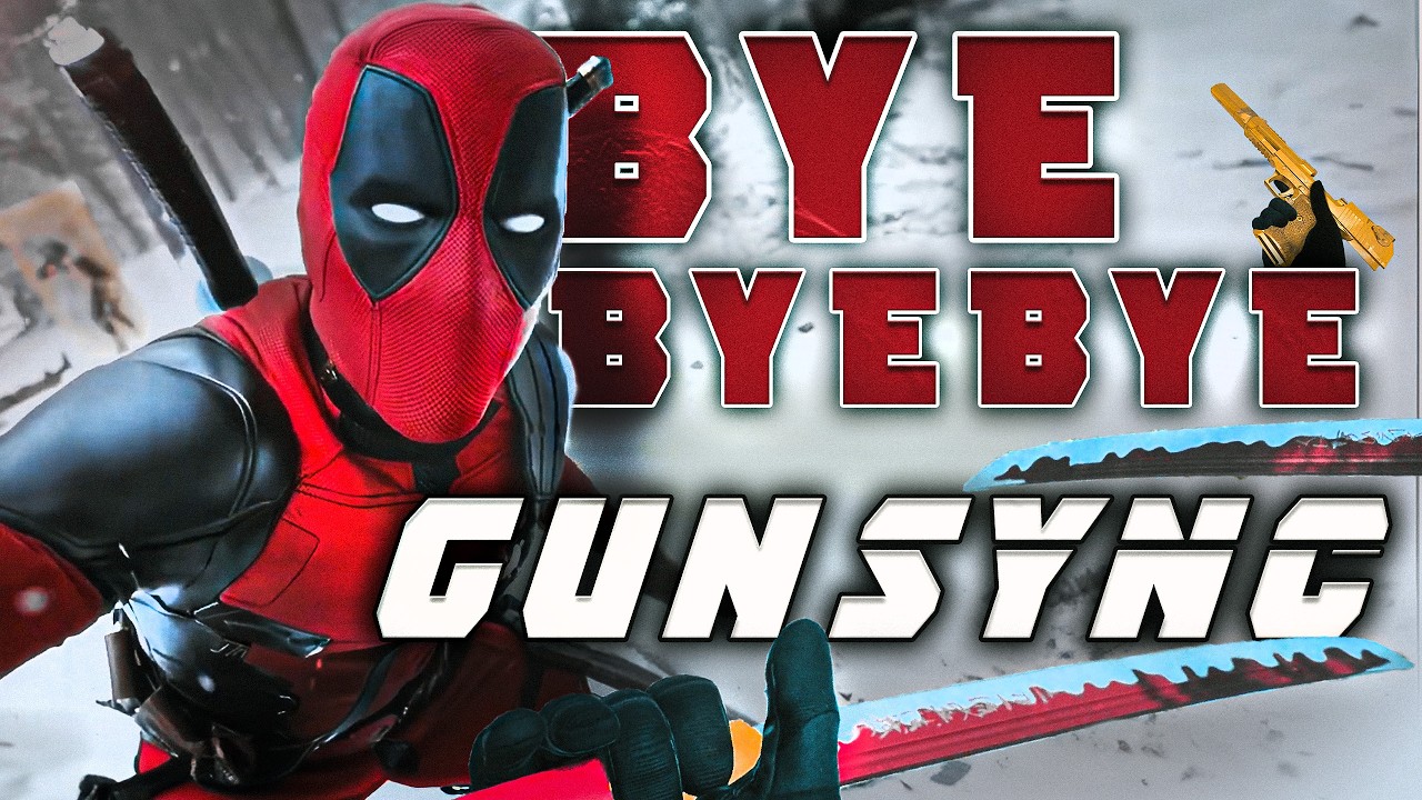 Bye Bye Bye ft. Deadpool | MW3 Gun Sync