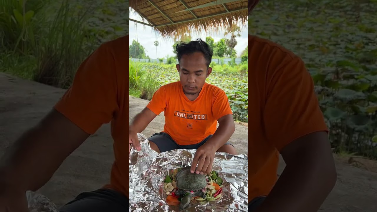 អណ្តើកមាសអណ្តើកពេជ្រ [Kruter Cooking]