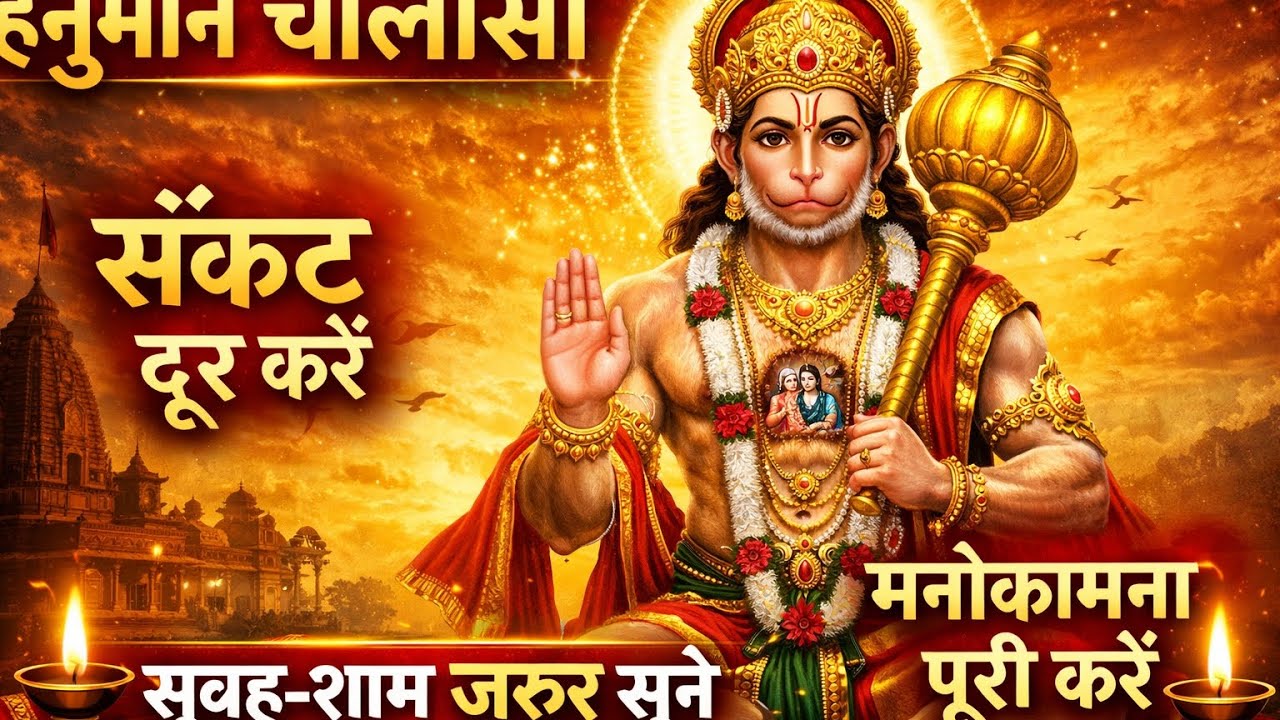 Hanuman Chalisa Full | सुबह-शाम सुनें और पाएँ शांति 🙏