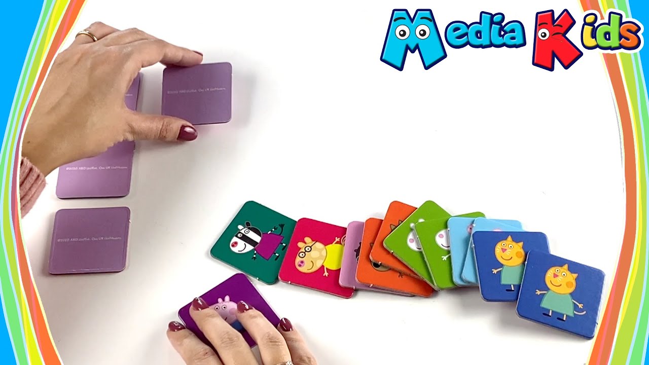 Peppa Pig Play with Cards - Learning for Toddlers | MediaKids