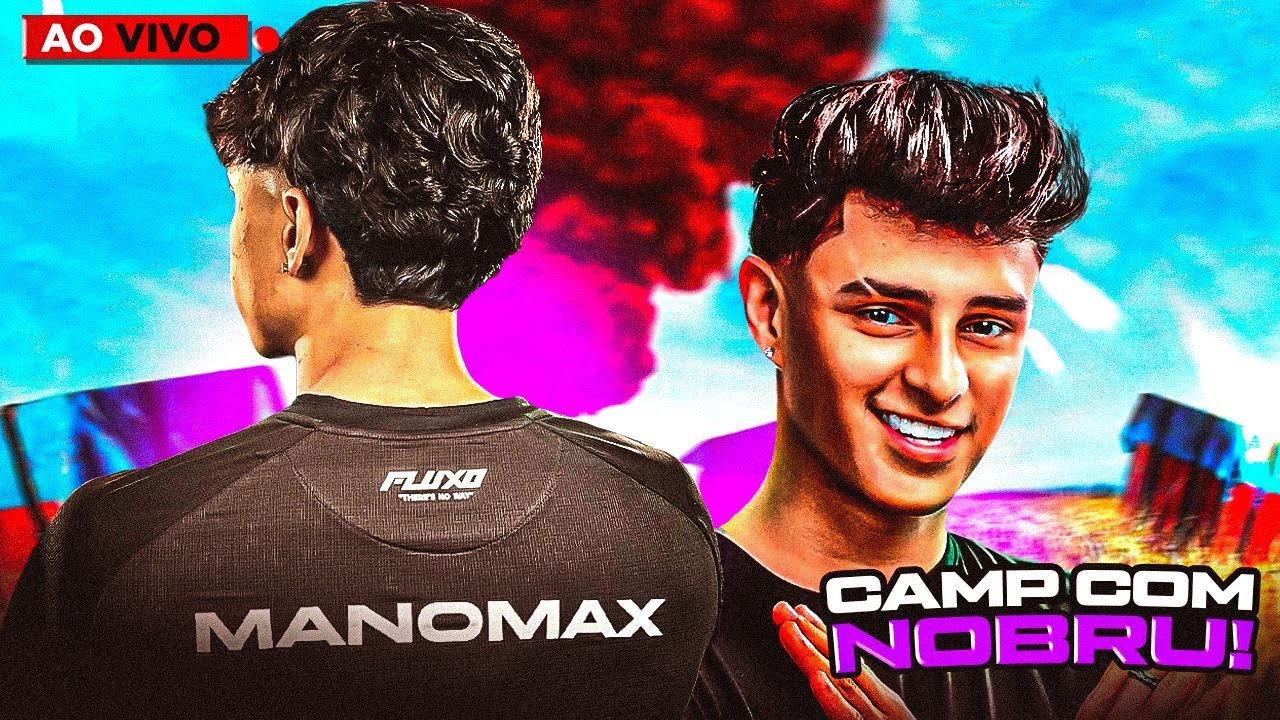 🟣FREE FIRE AO VIVO 🟣CAMPEONATO COM O NOBRU! FX MANOMAX 🟣