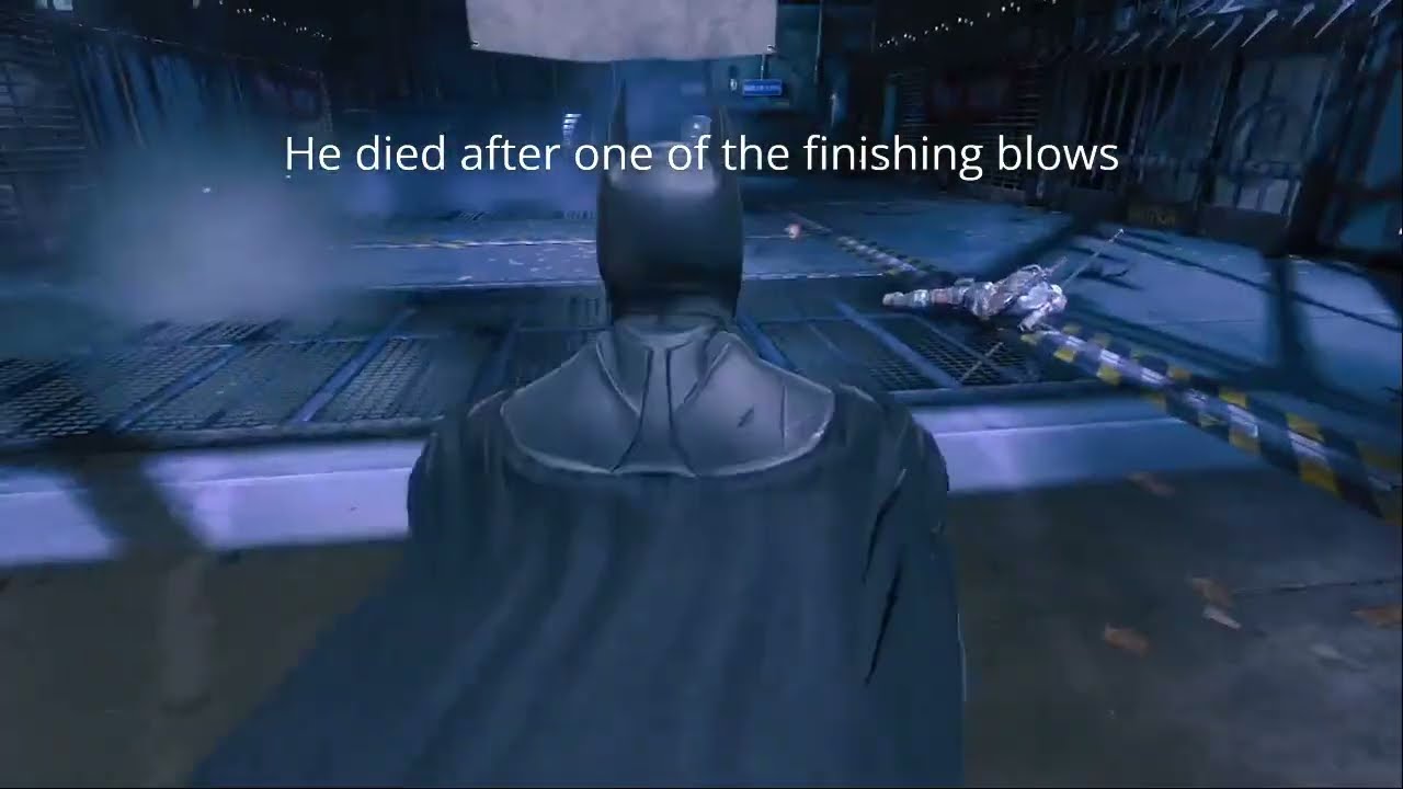 I accidentally killed Deathstroke in BATMAN ARCHAM: ORIGINS!