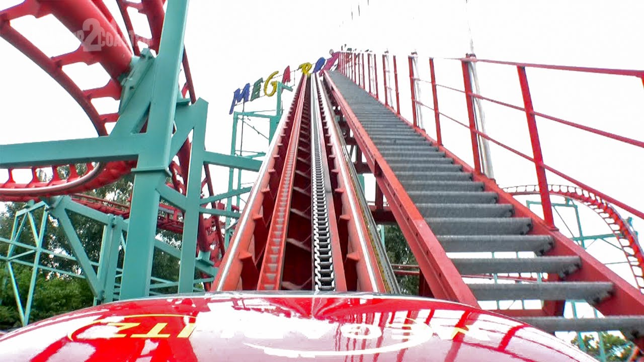 Megablitz Coaster POV Prater Wien, Vienna, Austria