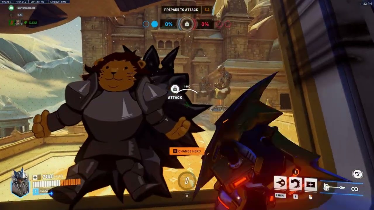 The most fun I've had in this game is Oversquatch 1