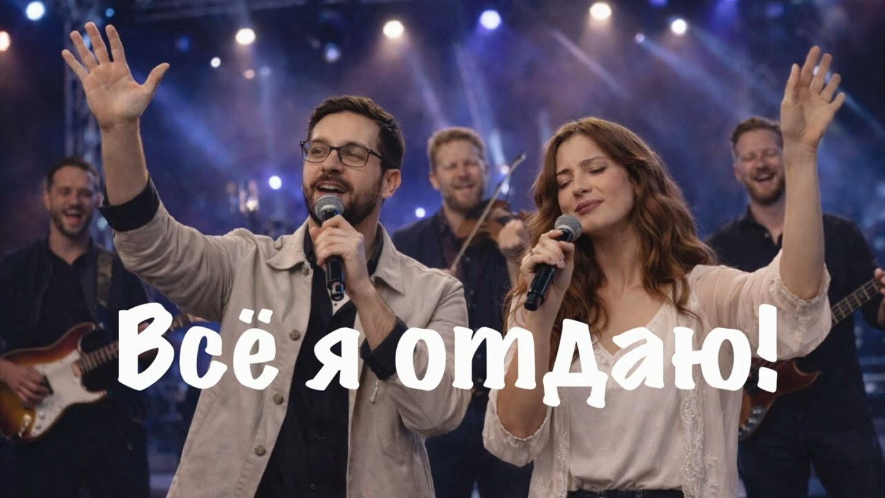 Всё я отдаю! Всё Иисусу отдаю я! I Surrender All! Христианская песня поклонение и посвящения!