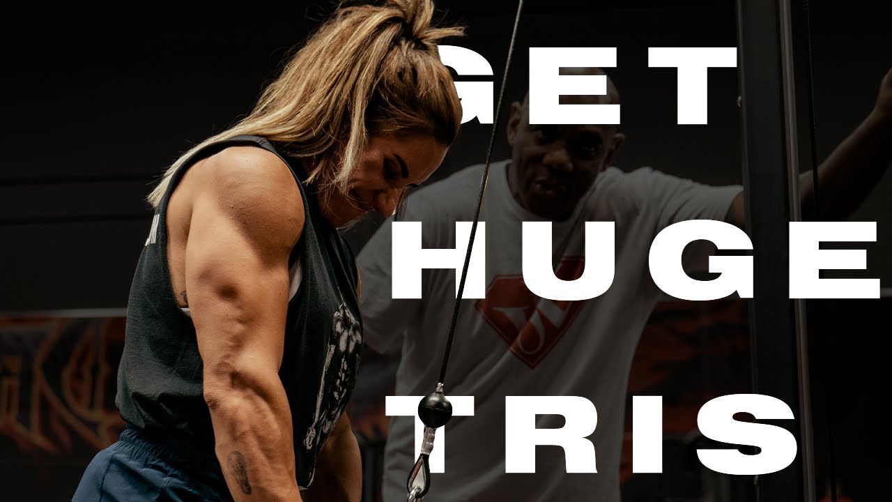 Straight To The Point Movements For Huge Triceps | Tips From Stefi Cohen