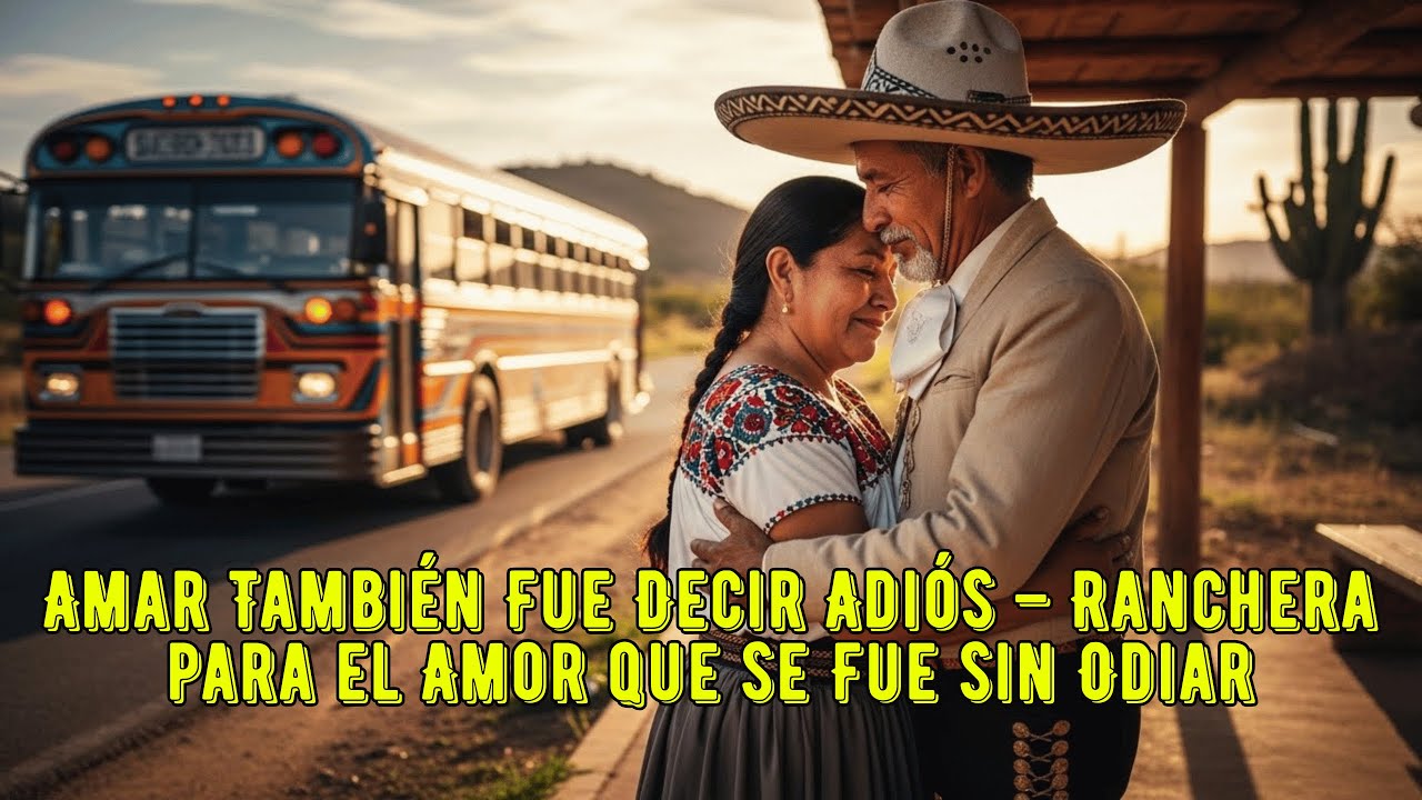 Amar También Fue Decir Adiós – Ranchera para el Amor que se Fue sin Odiar
