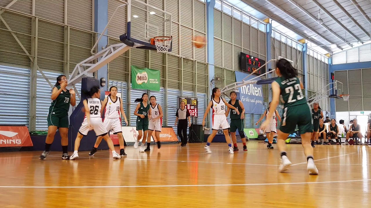 Nan Chiau High School vs Christ Church Secondary School B div 3rd Quarter
